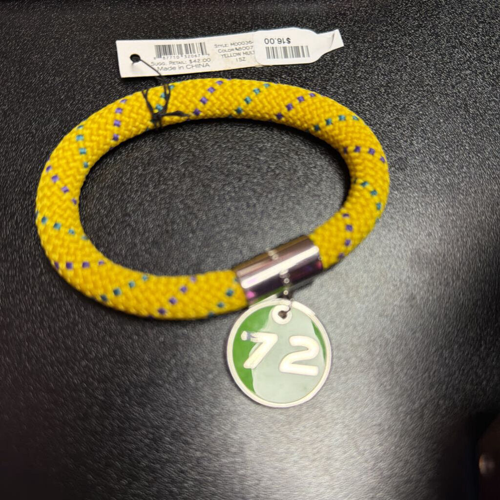Marc Jacobs Braided Rope Bracelet 72 Charm
