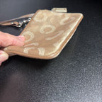 Coach Satin Signature Wristlet