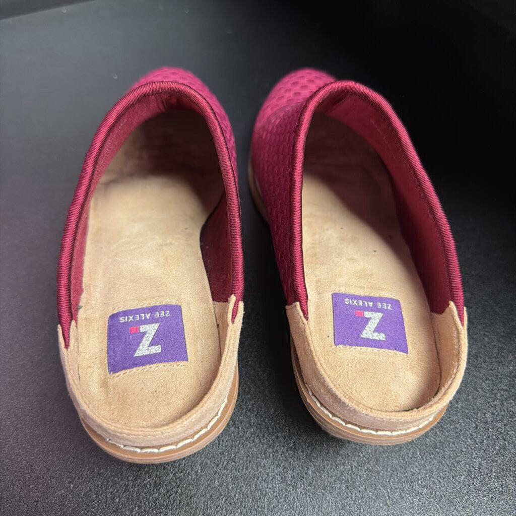 8.5M Zee Alexis Mesh Heeled Mule Pointed Toe