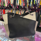 Micheal Kors Jet Set large Color-Block Saffiano Leather Tri-color Tote