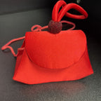 Cache Vintage Satin Wrislet Clutch