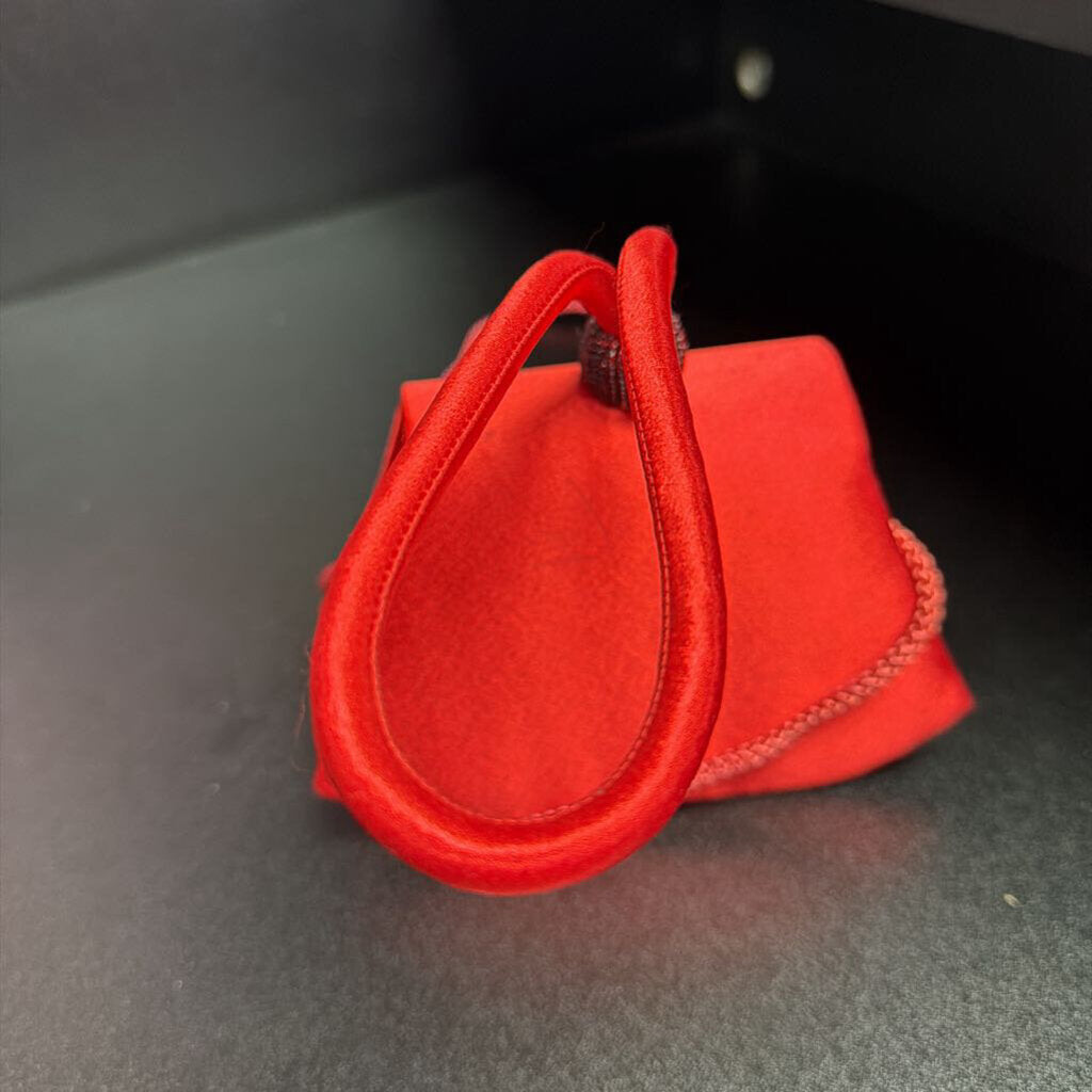 Cache Vintage Satin Wrislet Clutch