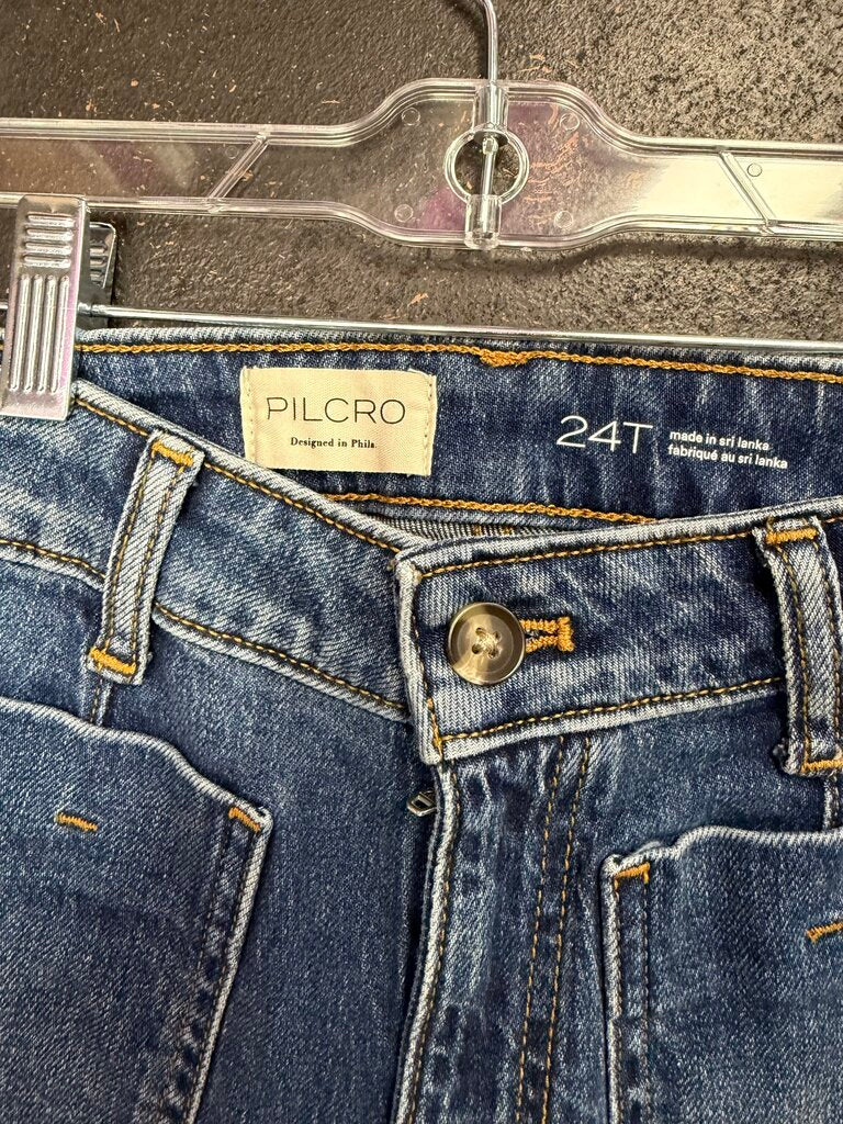 24/0 Pilcro Dark Denim