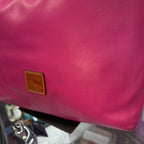 Dooney & Bourke Smooth Leather Large Hobo Buckle Strap