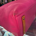 Dooney & Bourke Smooth Leather Large Hobo Buckle Strap