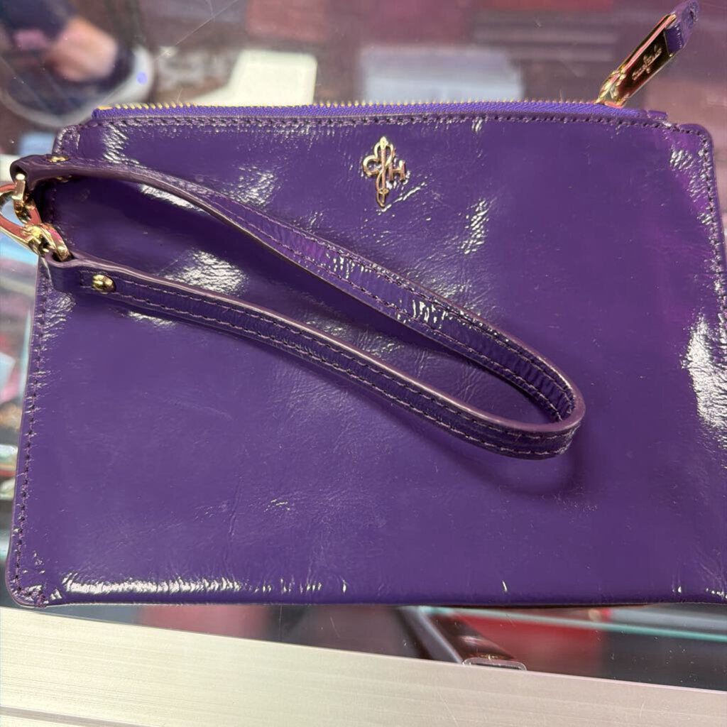 Cole Haan Patent Leather Wristlet