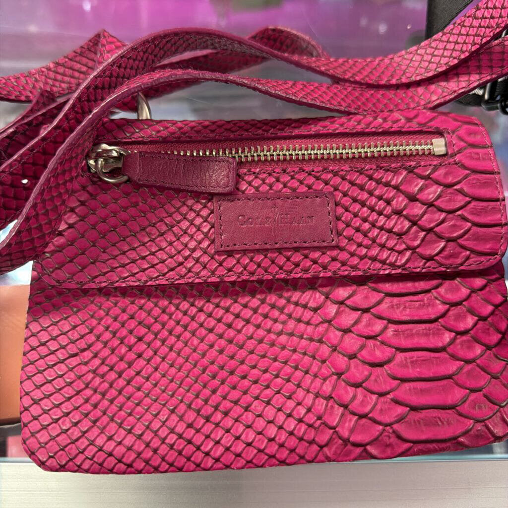 Cole Haan Snake Embossed Crossbody Bag
