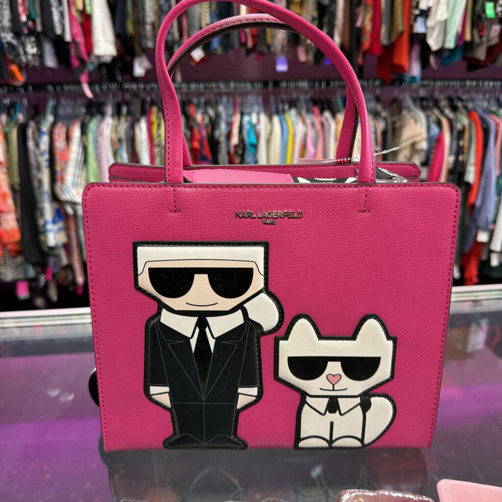 Karl Lagerfeld Maybelle Choupette Crossbody Satchel NWT