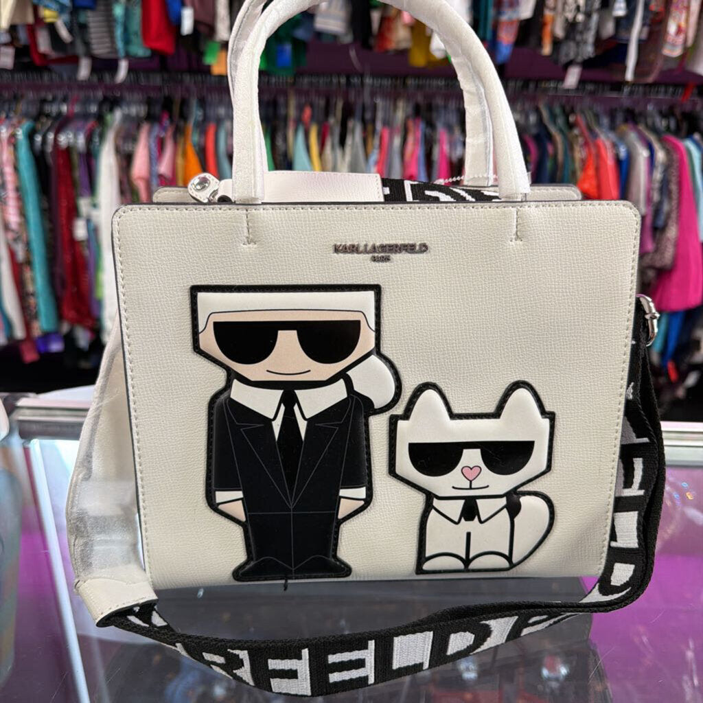 Karl Lagerfeld Maybelle Choupette Satchel Crossbody Bag