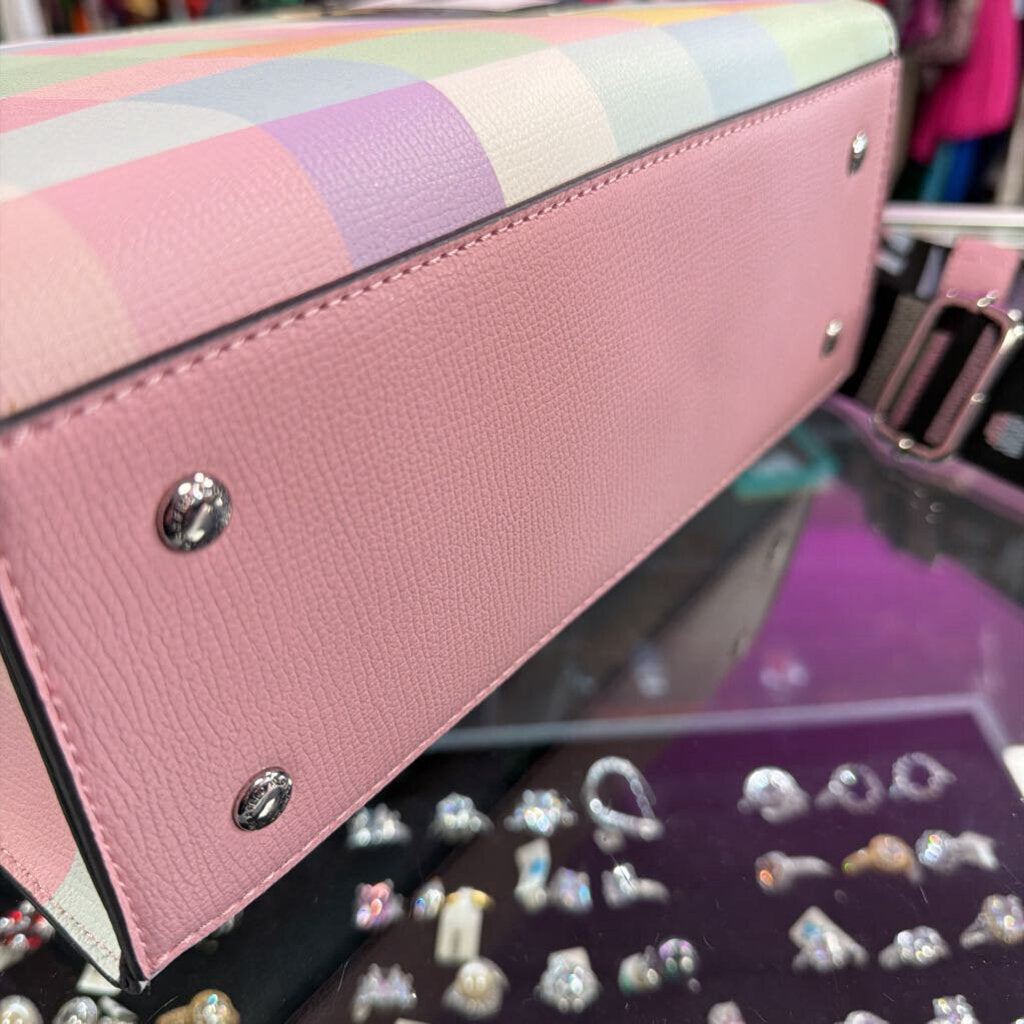 Karl Lagerfeld Maybelle Choupette Crossbody Satchel Multicolor NWT