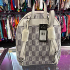 Karl Lagereld Paris Adele Backpack Geo Pattern