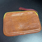 Fossil Vintage Leather Wrislet Distinct Yellow Deer