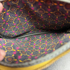 Fossil Vintage Leather Wrislet Distinct Yellow Deer