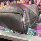 Sam edelman Pebbled Leather Hobo Chainlink Shoulder Strap