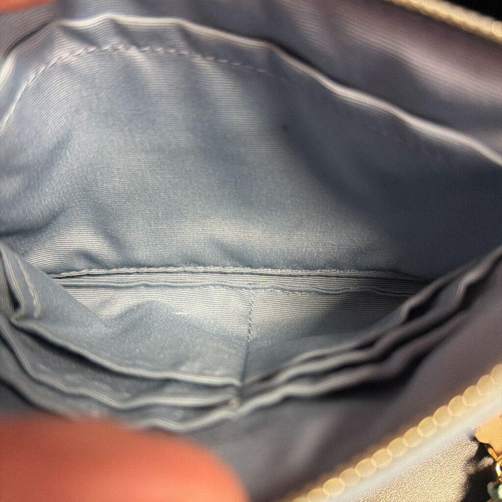 Coach Leather Zip Wristlet