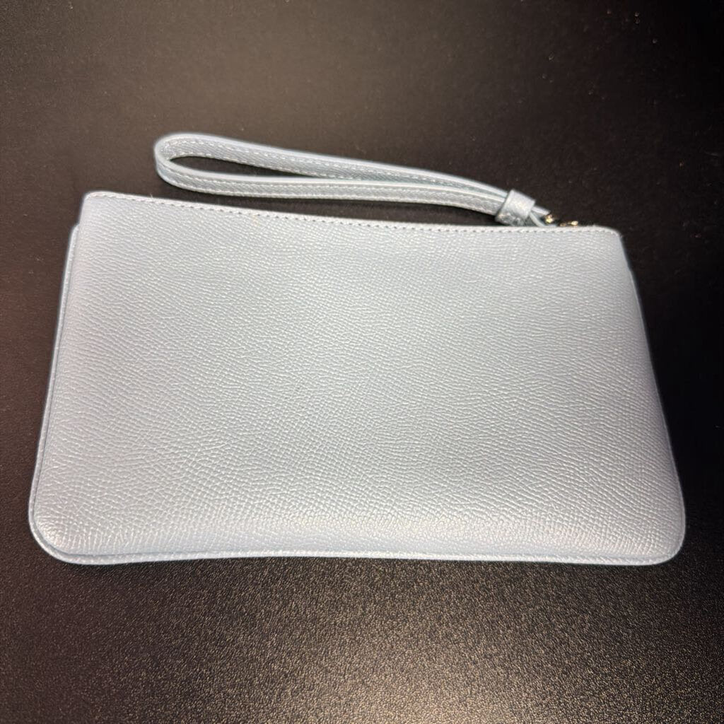 Coach Leather Zip Wristlet