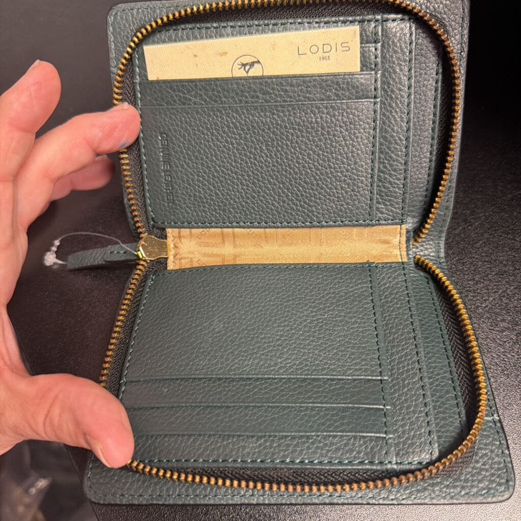 Lodis Pebbled Leather Wallet