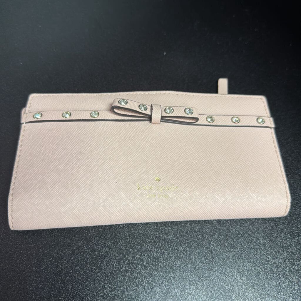 Kate Spade Laurel Way Bow Stud Wallet