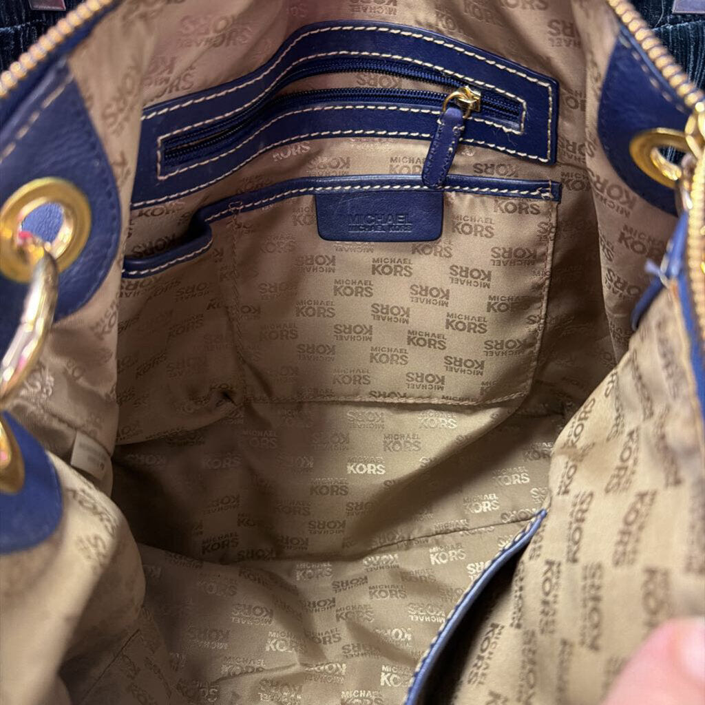 Michael Kors Studded Chain Leather Hobo
