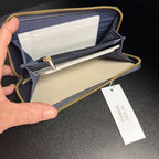 Marilyn Monroe Faux Leather Wallet Navy Blue