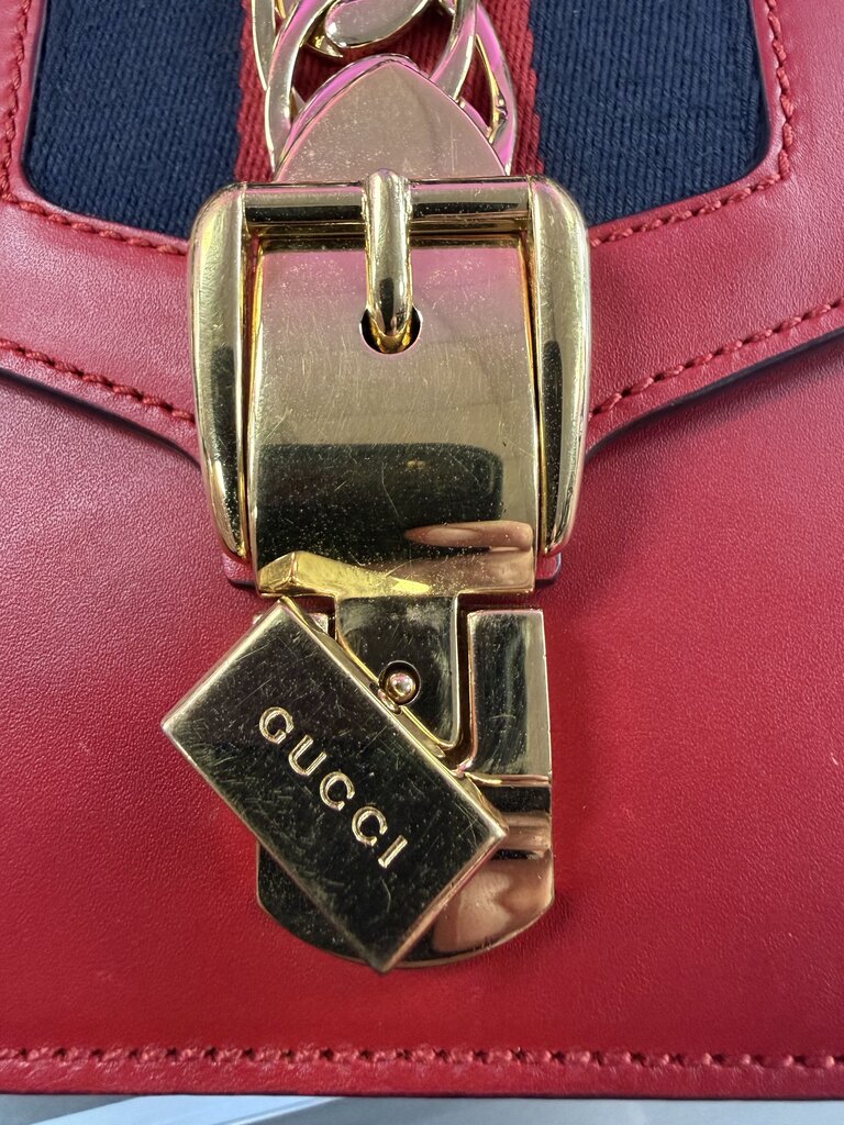 Gucci Sylvie Leather Handbag