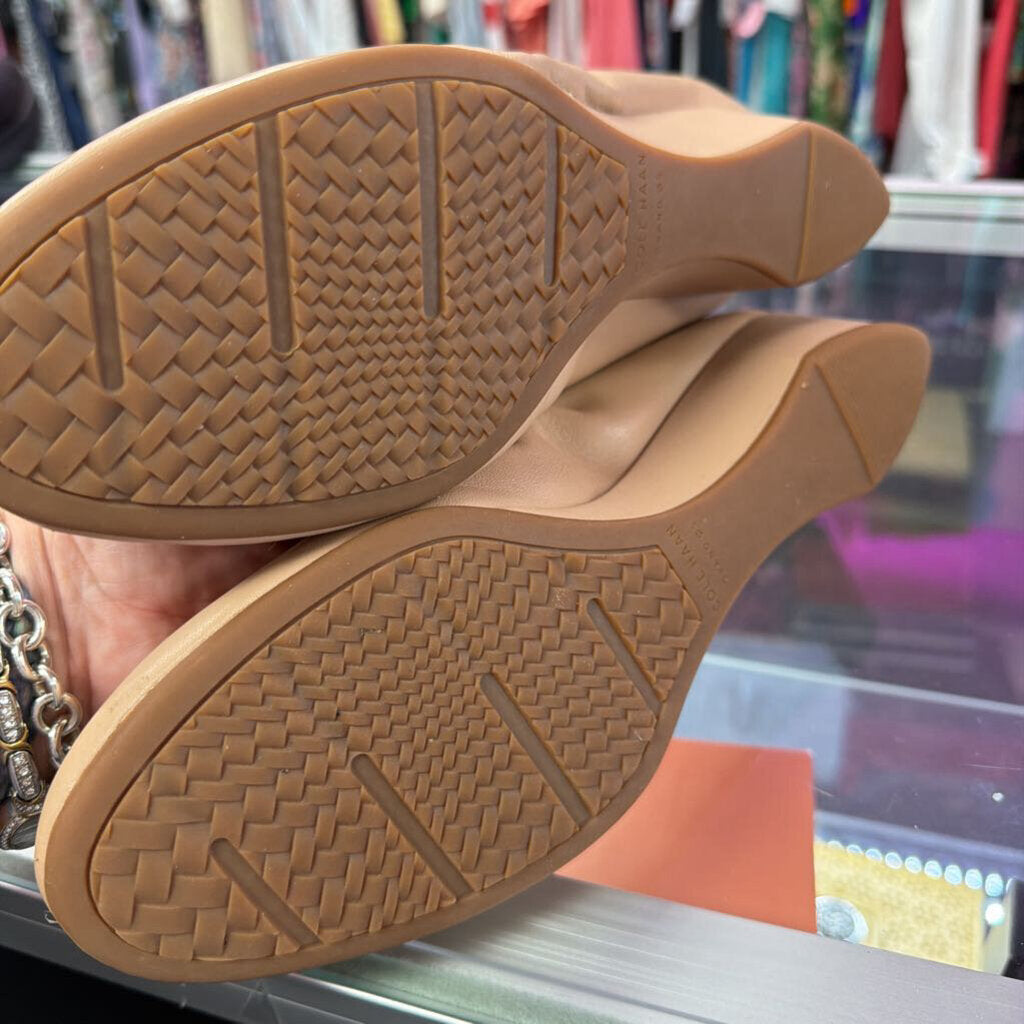 9.5 Cole Haan Round Wedge Heel