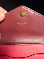 Coach Madison Flower Applique Wallet