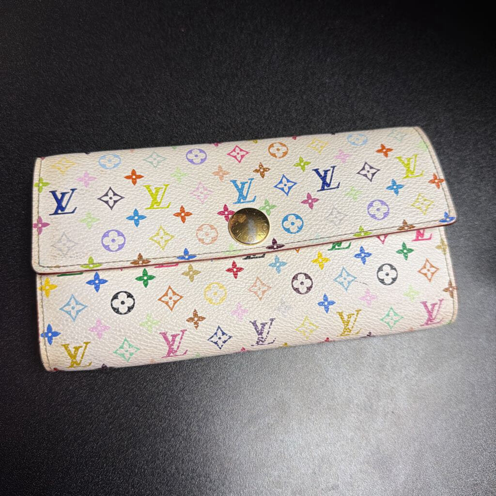 Louis Vuitton Sarah Wallet Multi Azur