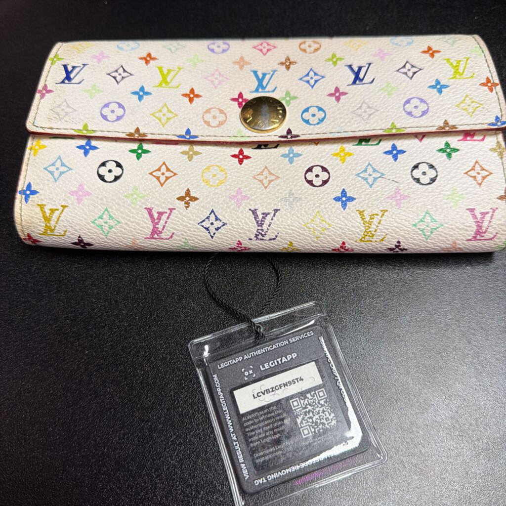Louis Vuitton Sarah Wallet Multi Azur