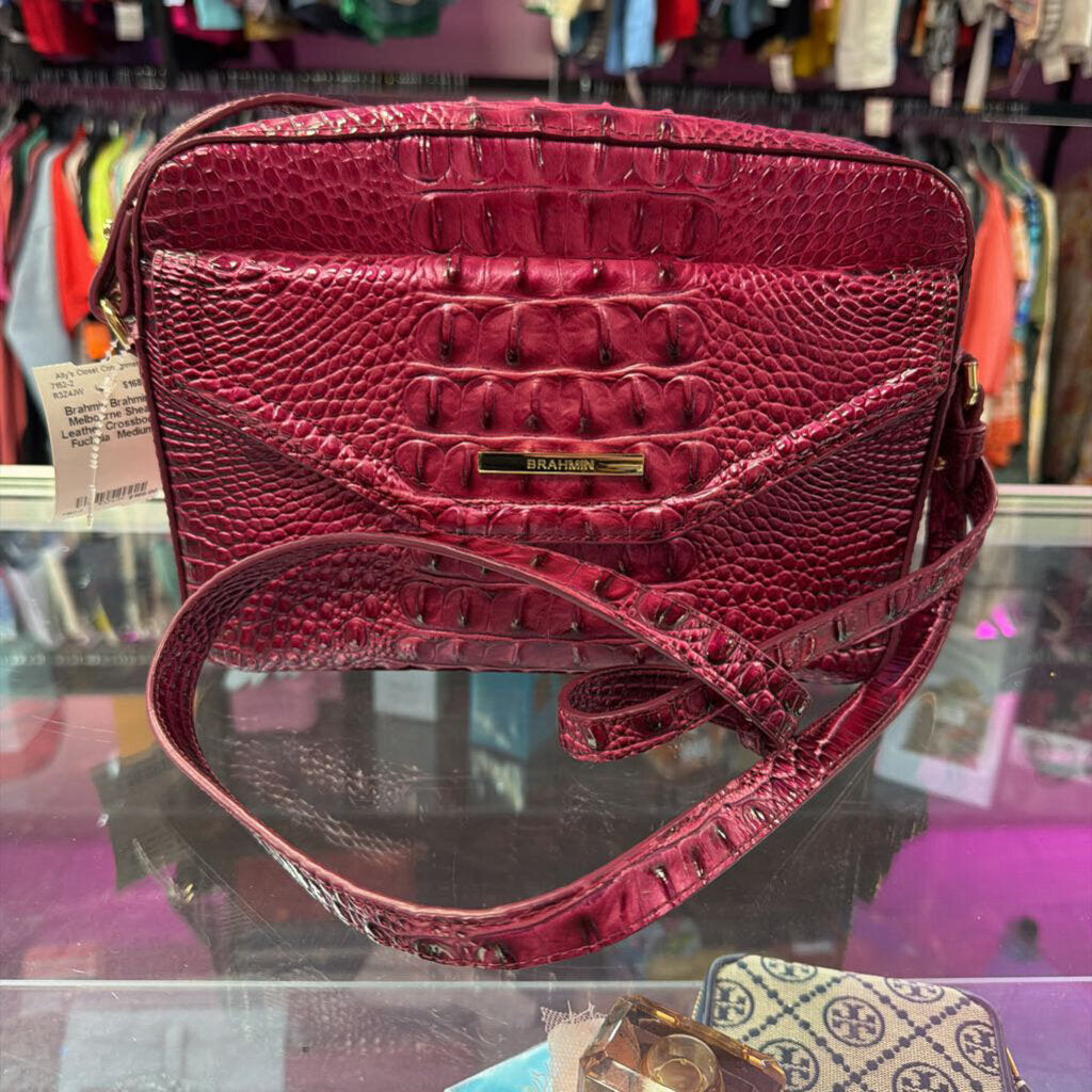 Brahmin Melbourne Shea Leather Crossbody