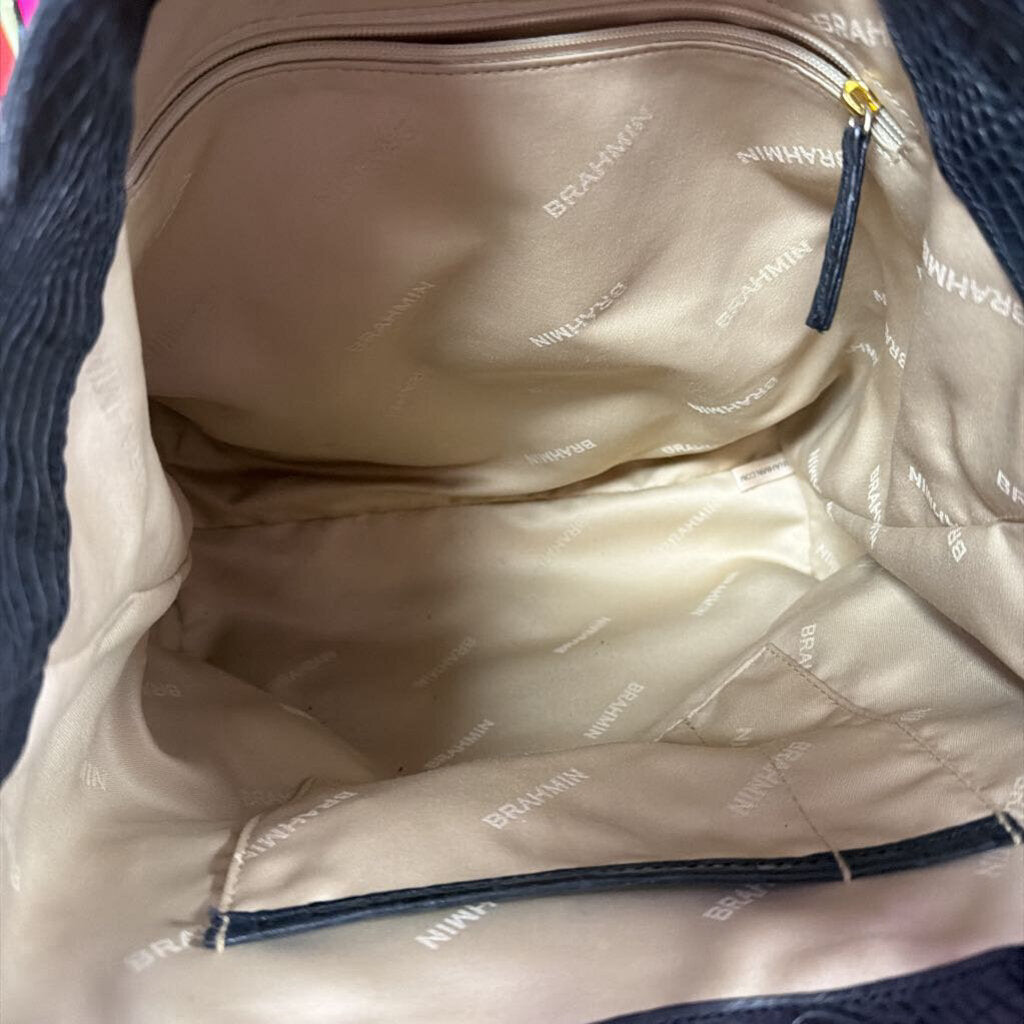 Brahmin Croc Embossed Sadie Soft Backpack