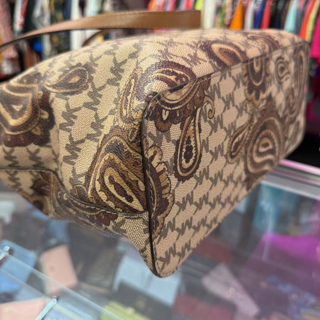 Michael Kors Emry Heritage Paisley Monogram Tote