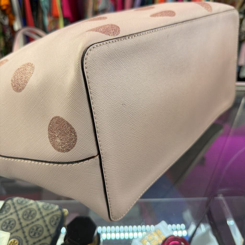 Kate Spade Polka Dot Glitter Tote