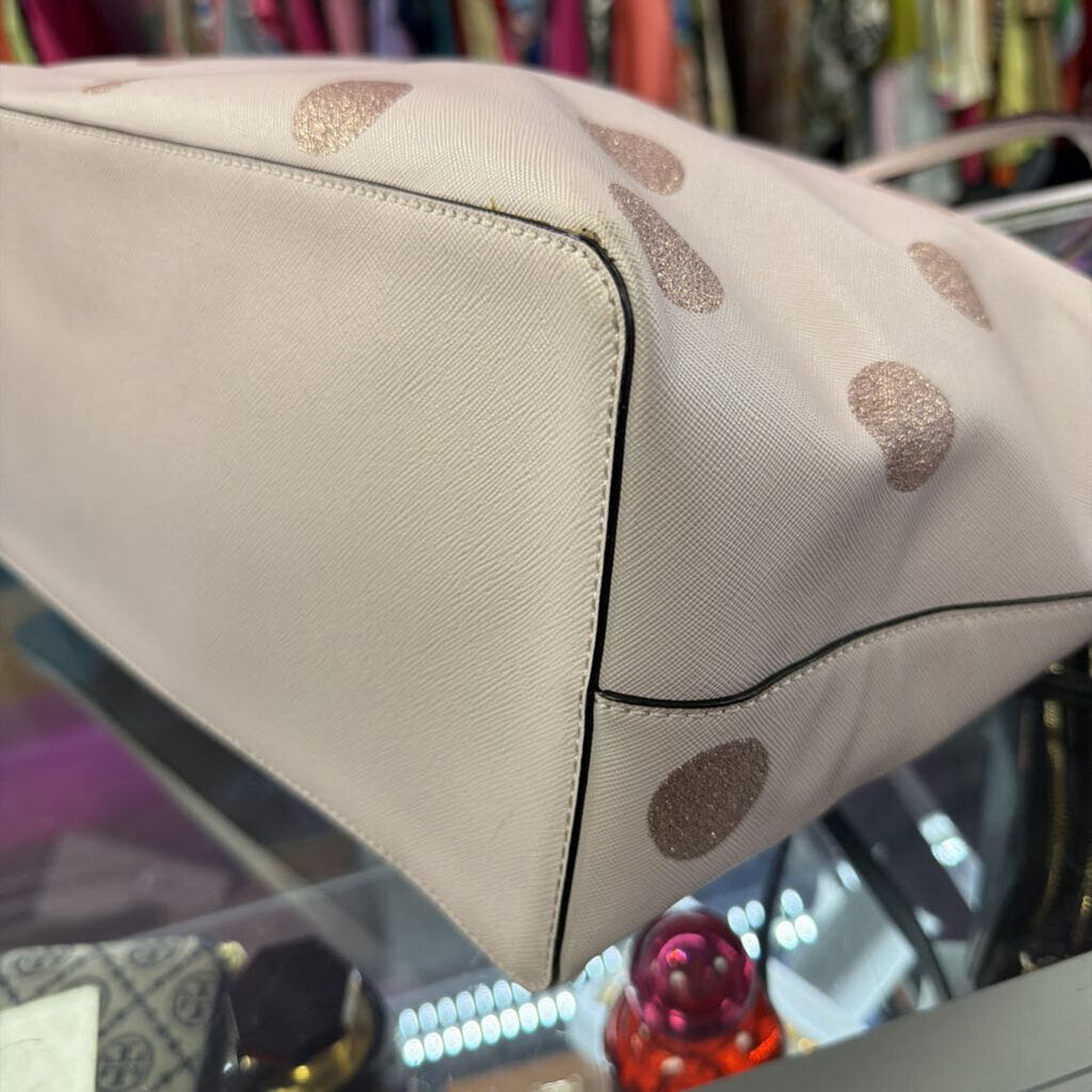 Kate Spade Polka Dot Glitter Tote