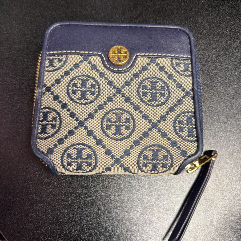 Tory Burch T Monogram Jacquard Bi-Fold Wallet