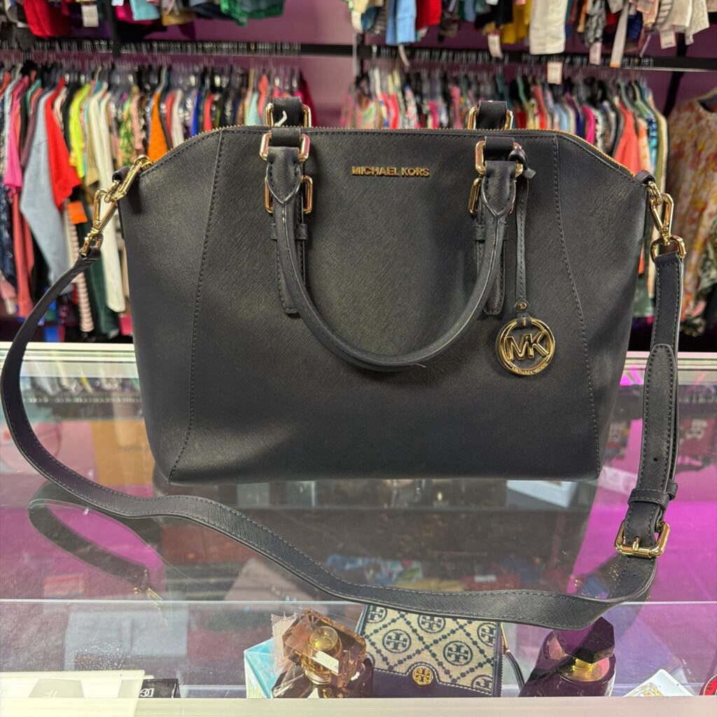 Michael Kors Savannah Saffiano Satchel