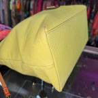 Dooney & Bourke Grain Leather Twist Handle Large Hobo As Is