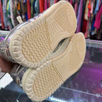 Gucci Re-Web Monogram Sneaker Silver Metallic Leather