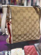 Gucci Jolicoeur Messenger Bag GG Canvas Web