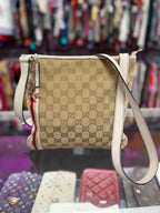 Gucci Jolicoeur Messenger Bag GG Canvas Web