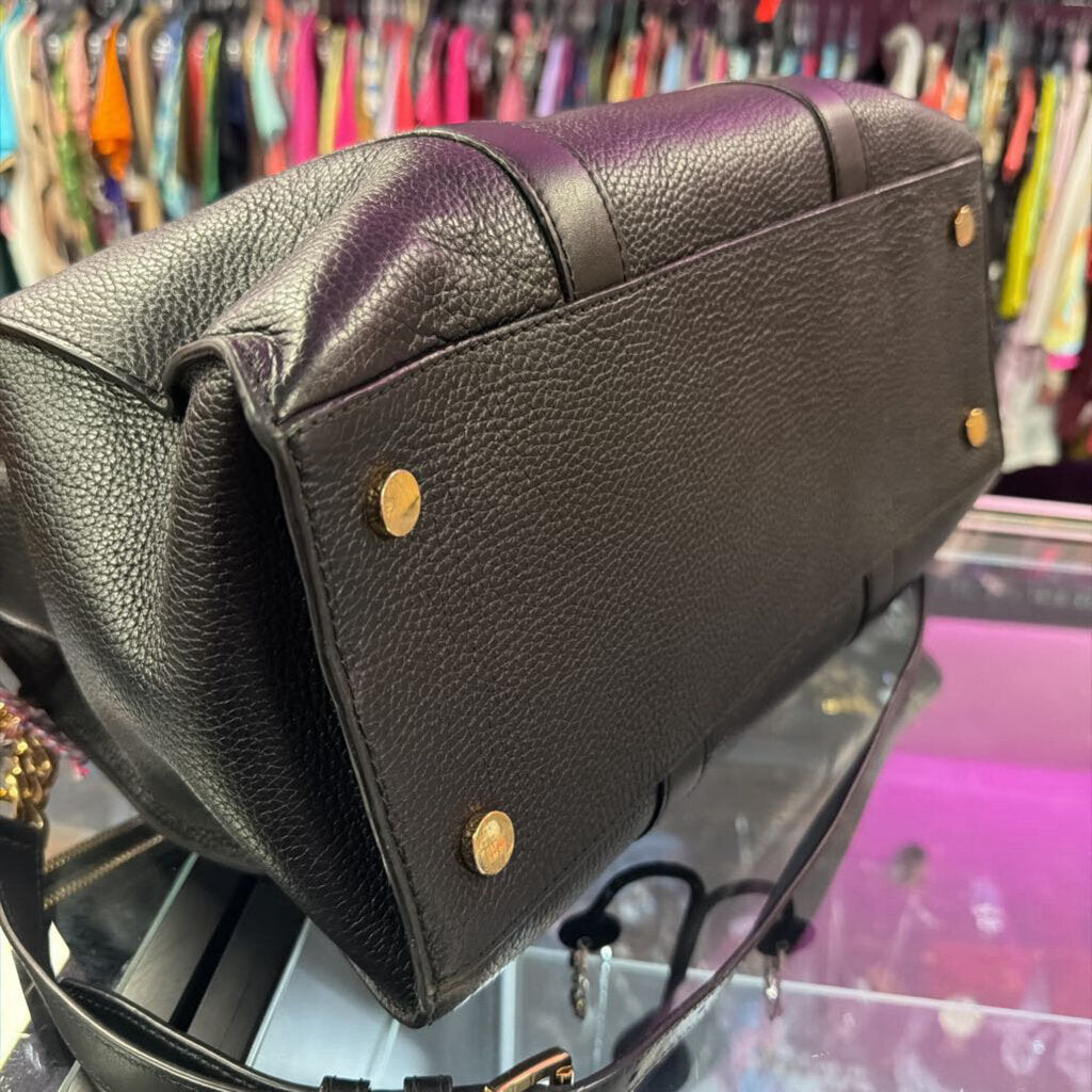 Micheal Kors Hamilton Pebbled Leather Large Satchel