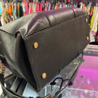 Micheal Kors Hamilton Pebbled Leather Large Satchel