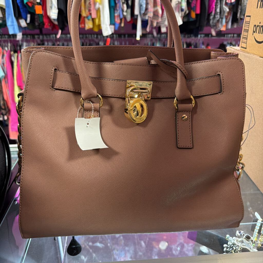 Micheal Kors Hamilton Saffiano Large Satchel
