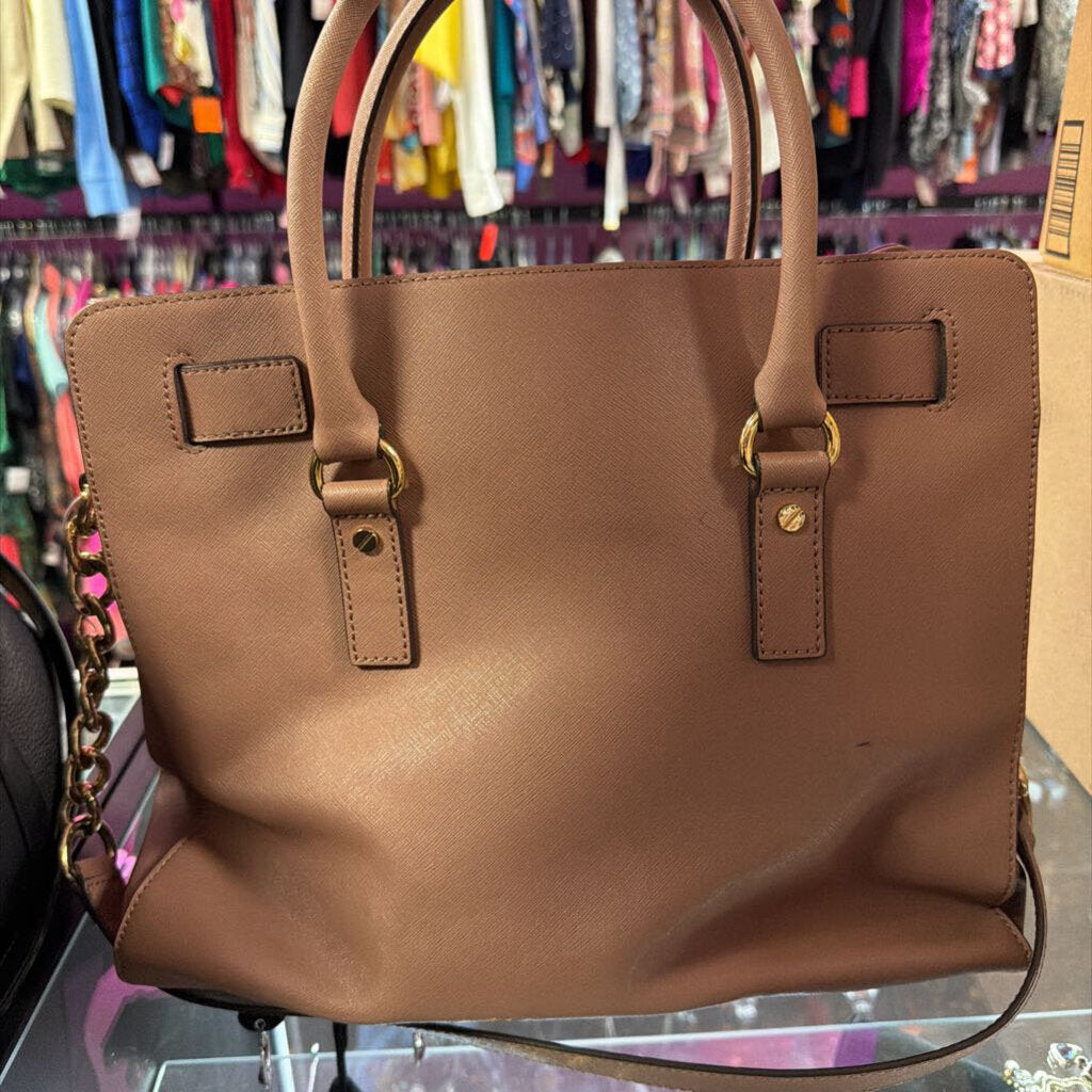 Micheal Kors Hamilton Saffiano Large Satchel