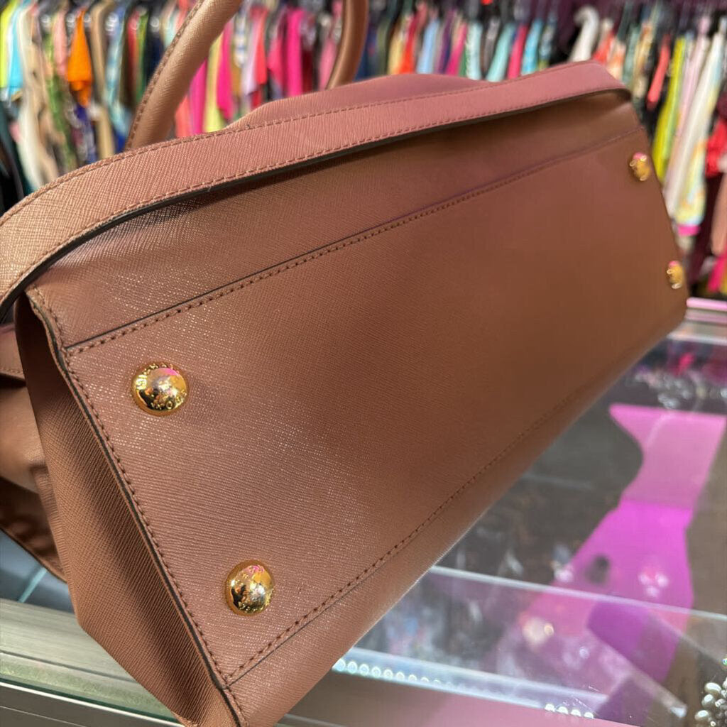 Micheal Kors Hamilton Saffiano Large Satchel