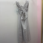 10 SLess Stripes V Neck Dress "AS IS"