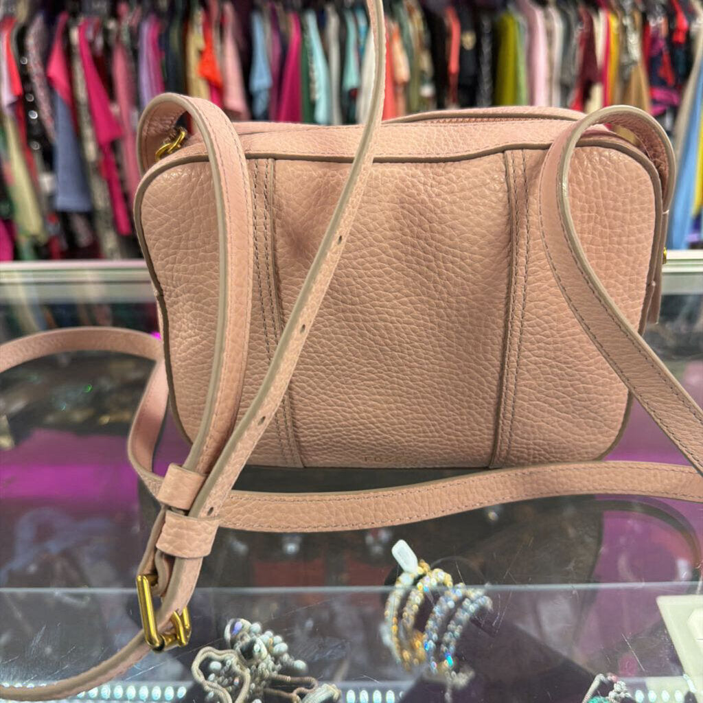 Fossil Gemma Pebbled Leather Camera Crossbody Bag