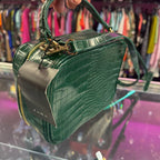Zara Croco Faux Leather Crossbody Bag