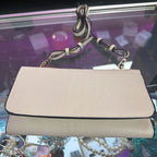 Zara Saffiano Folding Wallet On Chain