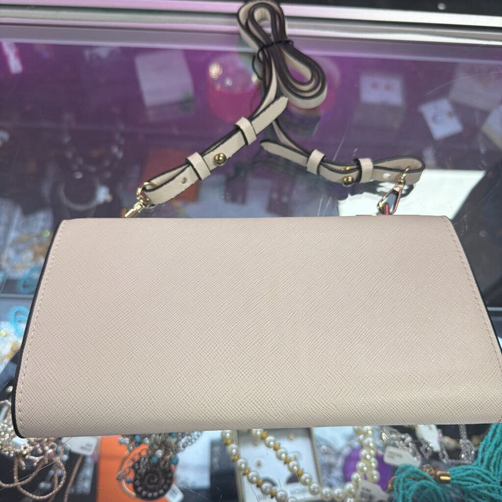 Zara Saffiano Folding Wallet On Chain